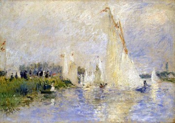 Regata en Argenteuil Pierre Auguste Renoir Pinturas al óleo